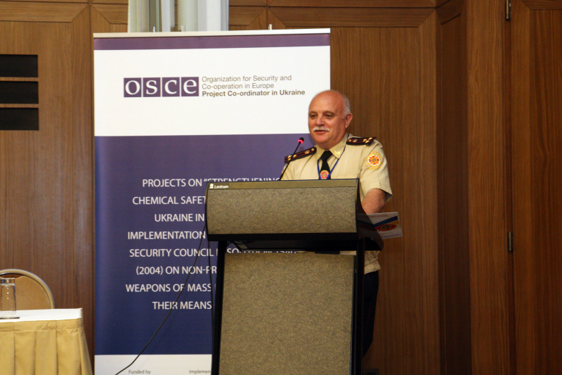 ГСЧС и ОБСЕ обсудили контроль аварий, связанных с опасными веществами